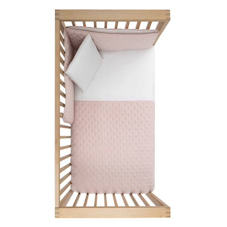 Jeu de literie pour lit bébé Rose+Vert 3 - vertbaudet enfant 