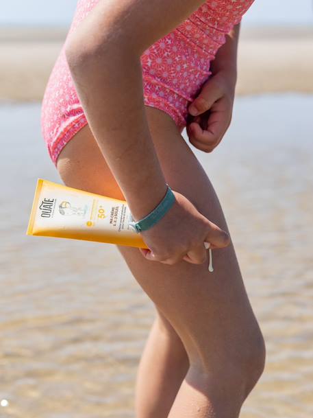 Crème solaire enfant spf50+ peau sensible résistante eau MULTICOLORE 1 - vertbaudet enfant 