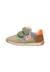 Sneakers en cuir et tissu sammy 3 vl. Beige-vert+Bleu foncé-orange+Céleste-jaune+Fuchsia-vert+Gris-bleu+Rose-fuchsia+Rose-jaune+Rouge-vert+Sage-rose 3 - vertbaudet enfant 