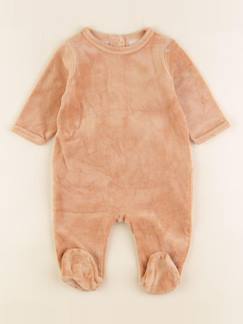 Seconde main-Garçon-Pyjama velours - 3 mois
