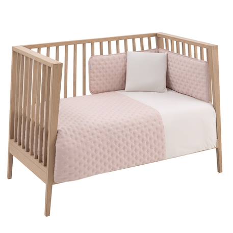 Jeu de literie pour lit bébé Rose+Vert 1 - vertbaudet enfant 