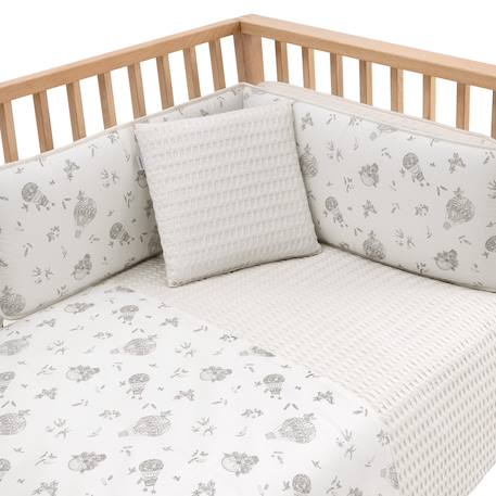 Jeu de literie pour lit bébé Beige 2 - vertbaudet enfant 