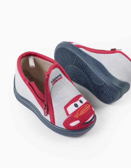 Chaussons avec imprimé flash mcqueen Gris clair 3 - vertbaudet enfant 
