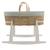 Couffin matelasse + support en bois Rose+Vert 6 - vertbaudet enfant 