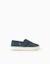 Espadrilles en lin avec fermeture à scratch Beige+Bleu 5 - vertbaudet enfant 