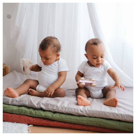 Matelas de voyage roll&go beige Beige 4 - vertbaudet enfant 