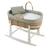 Couffin matelasse + support en bois Rose+Vert 5 - vertbaudet enfant 