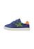 Sneakers en cuir et tissu barefoot zunki vl. Bleu ciel-vert-+Rose-bleu ciel- 3 - vertbaudet enfant 