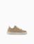 Baskets en daim à lacets Beige 1 - vertbaudet enfant 