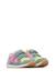 Sneakers en cuir et tissu sammy 3 vl. Beige-vert+Bleu foncé-orange+Céleste-jaune+Fuchsia-vert+Gris-bleu+Rose-fuchsia+Rose-jaune+Rouge-vert+Sage-rose 42 - vertbaudet enfant 