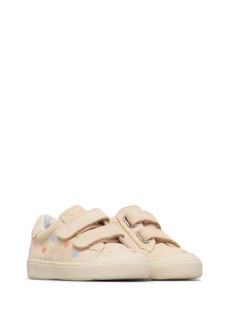Sneakers en daim eindhoven 2 embr.vl. Vanille- 2 - vertbaudet enfant 
