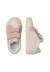 Sneakers en cuir et en daim singery low vl. Blanc-bleu+Céleste-beige 4 - vertbaudet enfant 