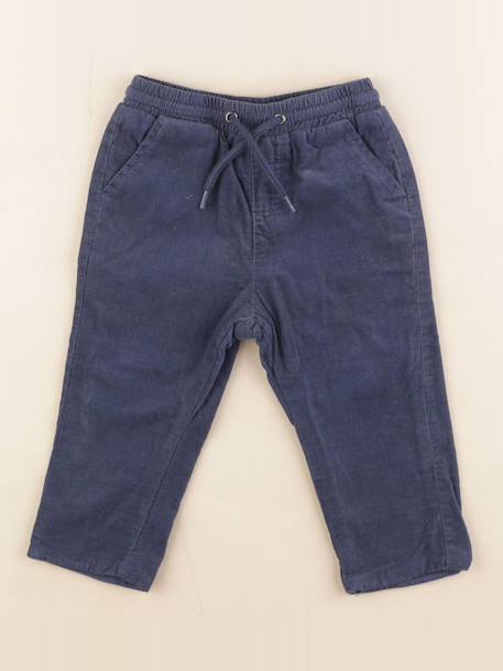 Pantalon - 9 mois Bleu 1 - vertbaudet enfant 
