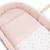 Couffin matelasse Rose+Vert 2 - vertbaudet enfant 