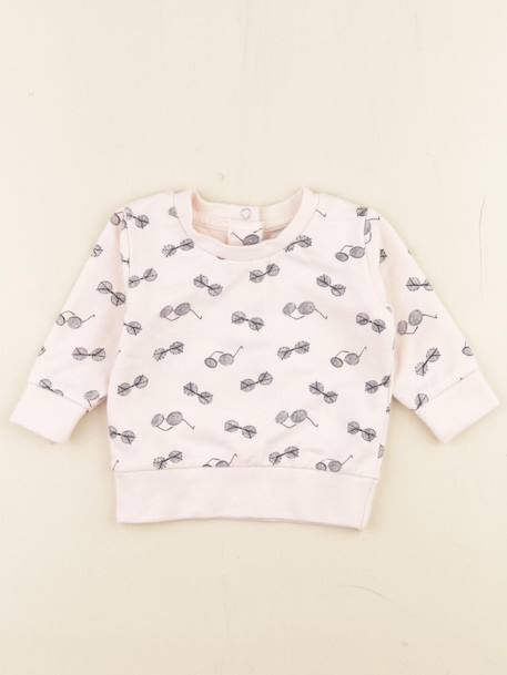 Sweat - 3 mois Rose 1 - vertbaudet enfant 