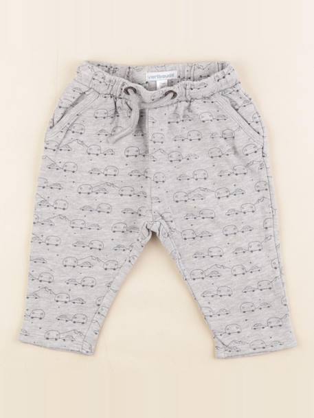 Jogging - 9 mois Gris 1 - vertbaudet enfant 