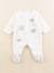 Pyjama velours - 0 mois Blanc 1 - vertbaudet enfant 