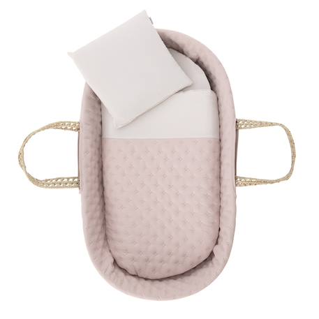 Couffin matelasse Rose+Vert 3 - vertbaudet enfant 