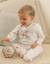 Pyjama bébé coton structuré Blanc 3 - vertbaudet enfant 