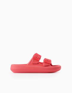 Chaussures-Chaussures fille 23-38-Sandales en caoutchouc avec double boucle