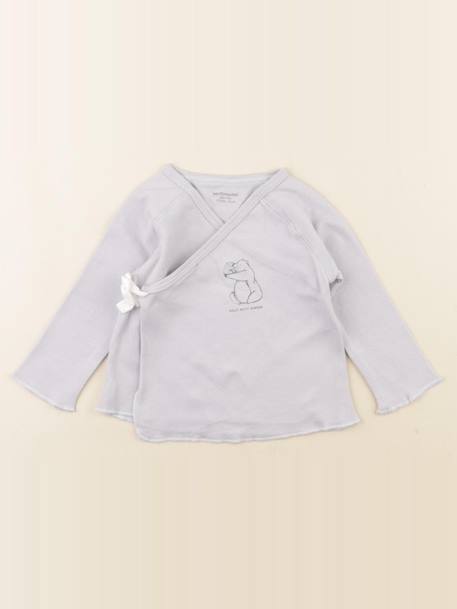 Tee-shirt - 12 mois Bleu 1 - vertbaudet enfant 