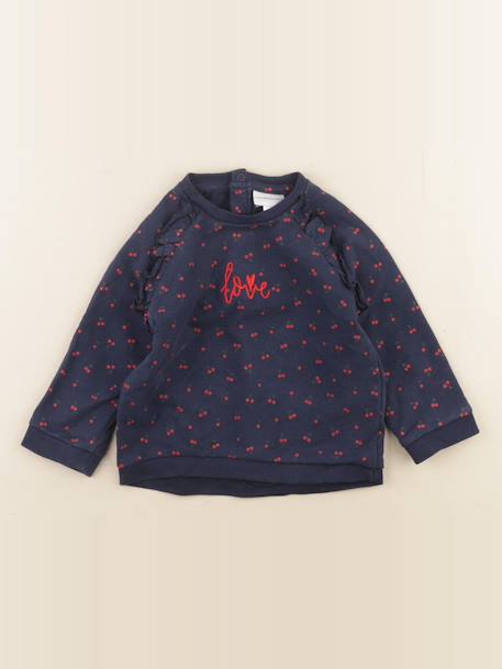 Sweat - 18 mois Bleu 1 - vertbaudet enfant 