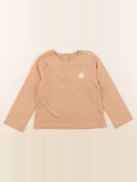 Tee-shirt - 36 mois Marron 1 - vertbaudet enfant 