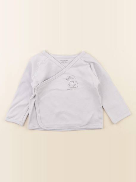 Tee-shirt - 12 mois Bleu 1 - vertbaudet enfant 
