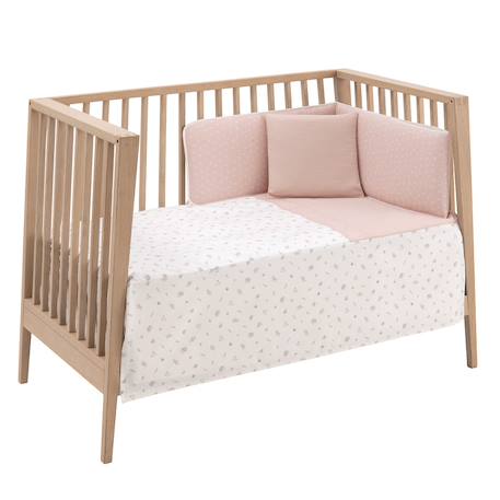 Jeu de literie pour lit bébé Rose+Vert 1 - vertbaudet enfant 