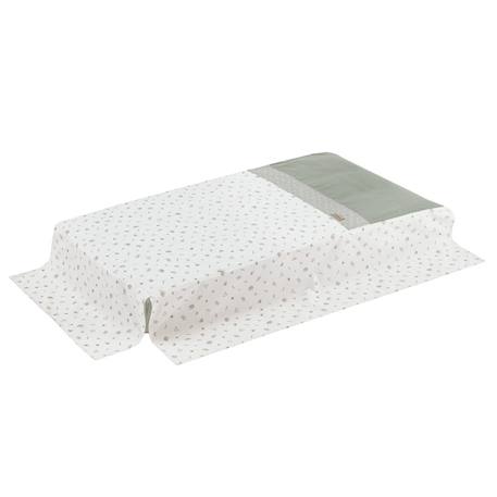 Jeu de literie pour lit bébé Rose+Vert 10 - vertbaudet enfant 