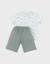 Pyjama bébé coton imprimé Vert 3 - vertbaudet enfant 