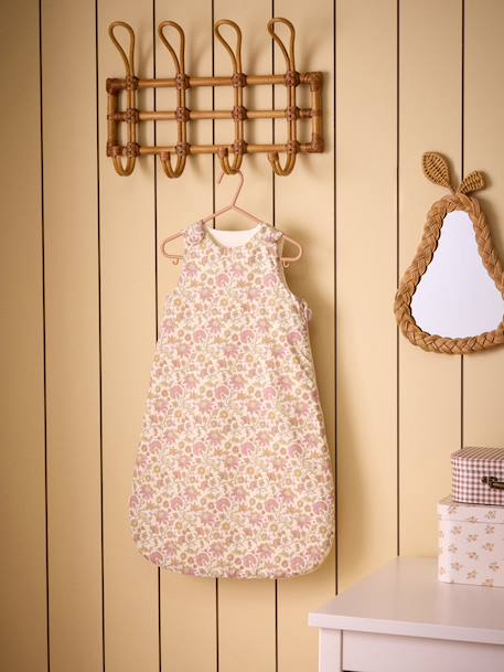 Gigoteuse en percale de coton tog 3 Imprimé  bali corail+Imprimé  fleurs rose 3 - vertbaudet enfant 
