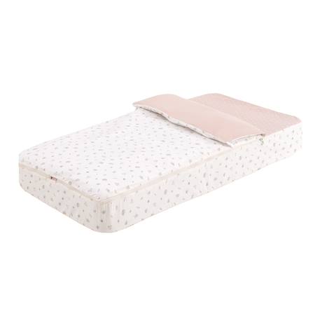 Sac couchage housse Rose+Vert 1 - vertbaudet enfant 