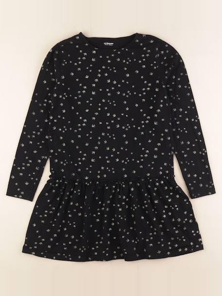 Robe - 10 ans Noir, or 1 - vertbaudet enfant 