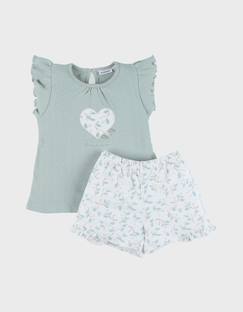 Bébé-Pyjama, surpyjama-Pyjama bébé coton pointelle
