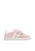 Sneakers en cuir et en daim barefoot pineo vl. Blanc-bleu clair-+Blanc-rose- 6 - vertbaudet enfant 