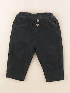 Seconde main-Garçon-Pantalon doublé - 9 mois