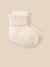 Chaussettes bébé - coton biologique et laine Ecru 1 - vertbaudet enfant 