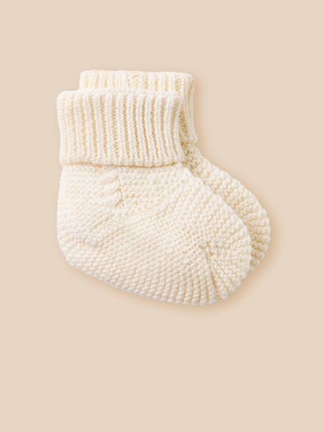 Bébé-Chaussettes, Collants-Chaussettes bébé - coton biologique et laine