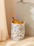 Bac de rangement rond esprit toile de jouy Bleu+Rose+Vert 1 - vertbaudet enfant 