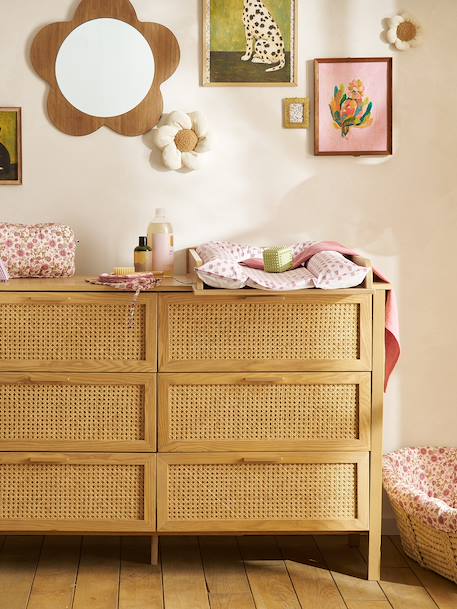 Plan à langer compatible commode 42 et 52cm de profondeur bois 2 - vertbaudet enfant 