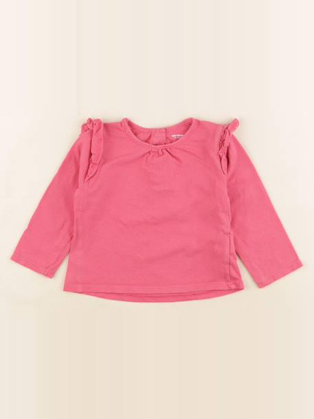 Tee-shirt - 18 mois Rose 1 - vertbaudet enfant 