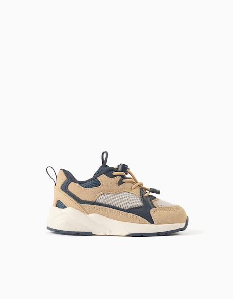 Baskets à lacets réglables superlight runner Bleu 1 - vertbaudet enfant 
