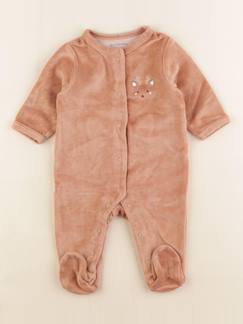 Seconde main-Garçon-Pyjama velours - 3 mois