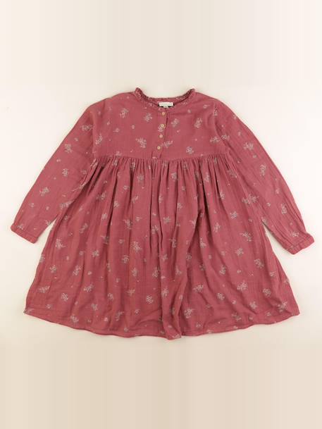Robe - 9 ans Rouge 1 - vertbaudet enfant 