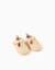 Chaussures en sergé avec doublure Beige clair 1 - vertbaudet enfant 