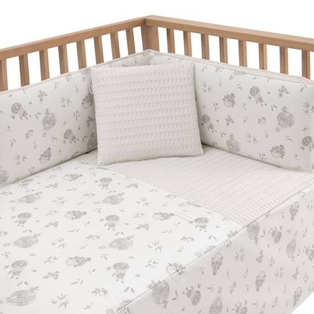 Jeu de literie pour lit bébé Beige 2 - vertbaudet enfant 
