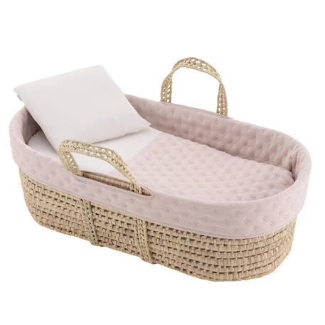 Couffin matelasse Rose+Vert 1 - vertbaudet enfant 