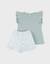 Pyjama bébé coton pointelle Vert 4 - vertbaudet enfant 