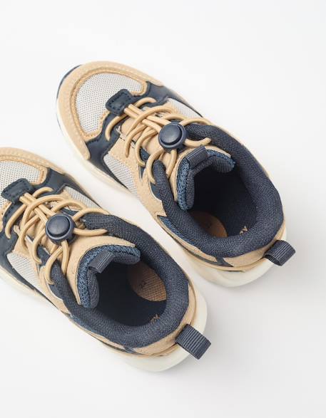 Baskets à lacets réglables superlight runner Bleu 3 - vertbaudet enfant 